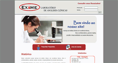 Desktop Screenshot of laboexame.com.br
